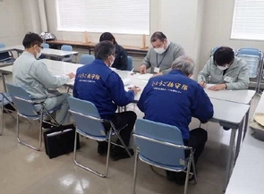 市町毎に活動結果の報告（緊急事態宣言期間中のためＷＥＢ会議で実施）