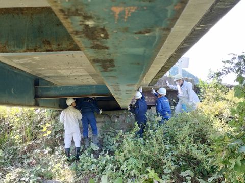 『ひょうご橋守隊』現地活動
